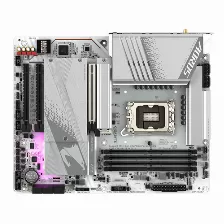 Tarjeta Madre Gigabyte Z790 Aorus Elite Ax Ice Socket Lga 1700, 4xddr5, M.2, Pci-e, Uefi Ami Bios, Wi-fi, Audio 7.1ch